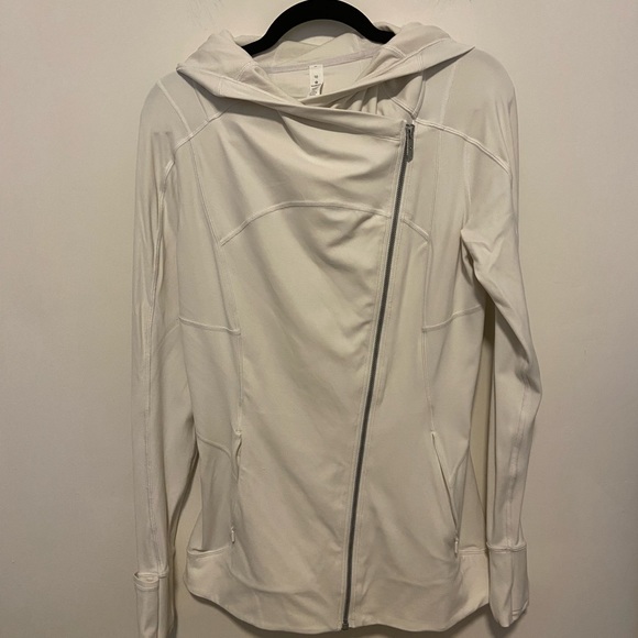 Lululemon white sweater, size 10 - Picture 1 of 3